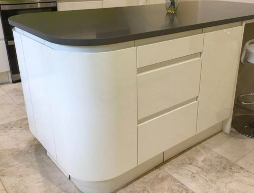 Flat pack kitchen cupboard - flat,