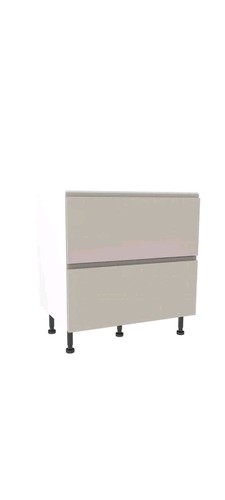 600mm handleless kitchen - 2,
