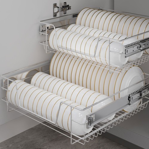 Pull out wire baskets - baskets, kitchen