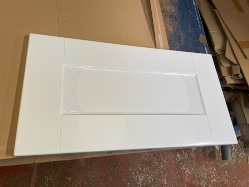 600mm white gloss shaker - white,