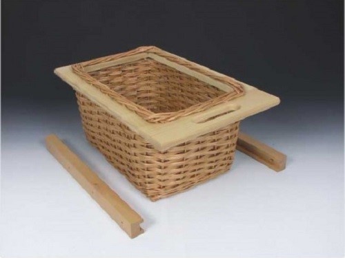 Pull out wicker baskets - pull,
